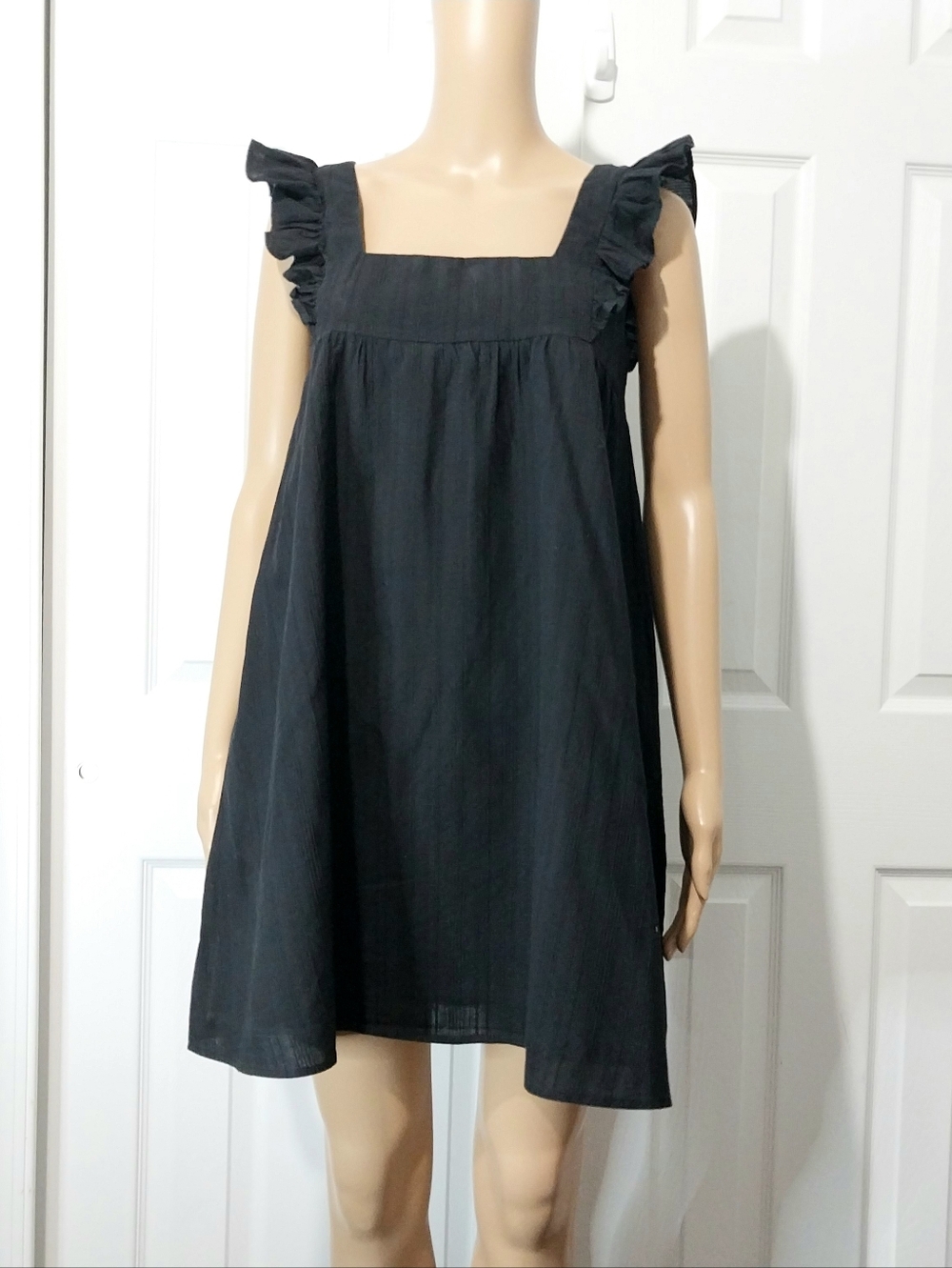 Love Bonito Effie Textured Frill‎ Babydoll Dress, Size 6